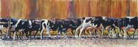 Kelvin McMillan paints Fergus the Steer & more in the gallery
