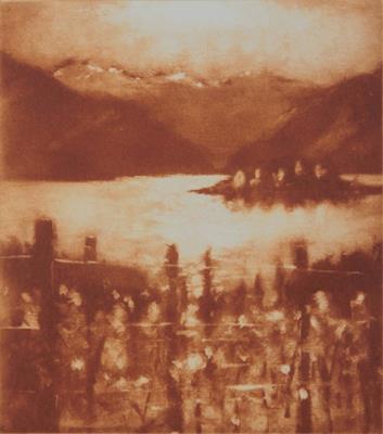 Autumn Vines, Wanaka 2/50 & 9/50 (Unframed) by Philip Beadle