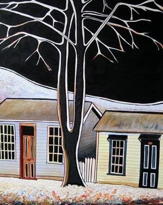 Arrowtown Winter 3 by Esther Dexter