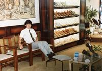 John Toomer in Bookham House, 1983