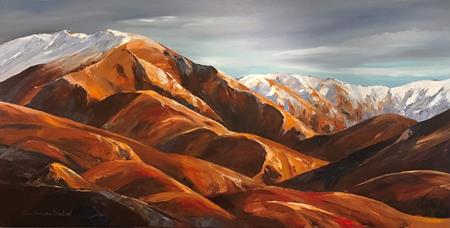 Late Autumn in the Lindis by Jane Sinclair