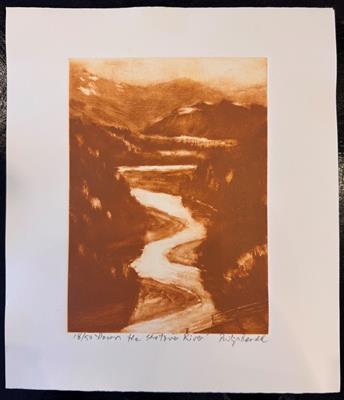Down the Shotover River 18/50 (Unframed) by Philip Beadle