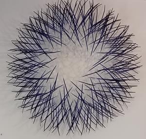 Large Kina - Indigo