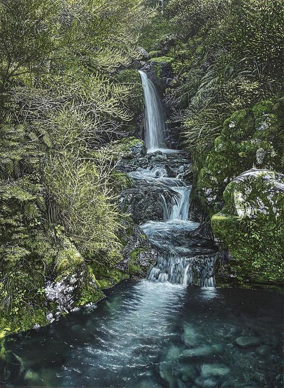 Avalanche Peak Waterfall