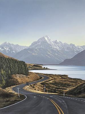 Road To Aoraki 17/100 by Sean Fietje