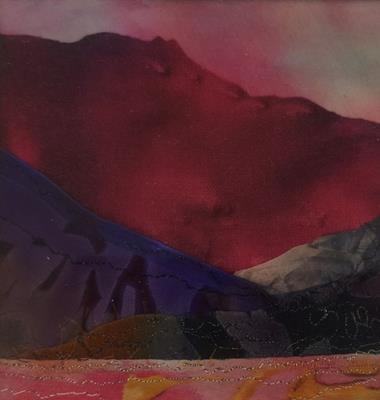 Till The Evening Comes In Crimson Rays by Sue Wademan