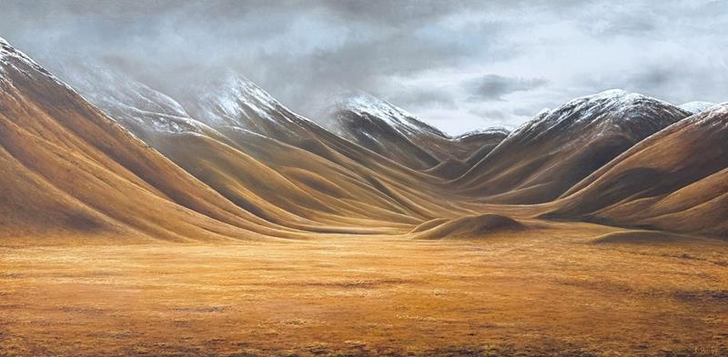 Autumn Rains on Lindis Pass