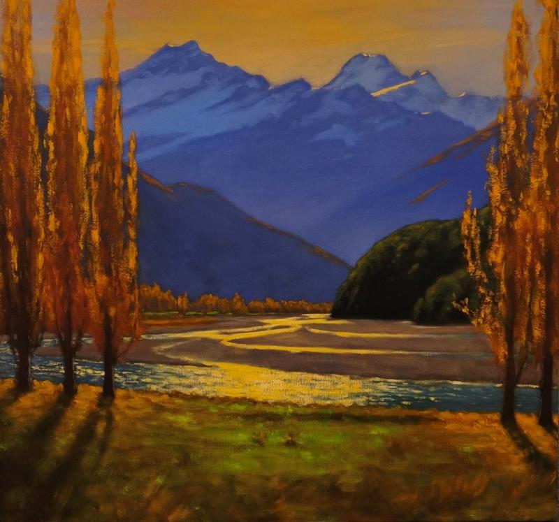 Mt Aspiring From Matukituki River Valley