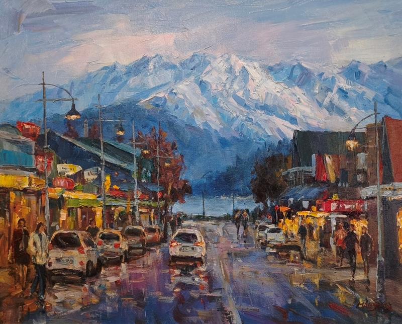 Wanaka Township Towards Roys Bay