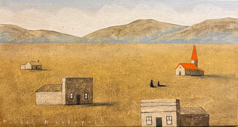 Wooden Block Gold Town #2