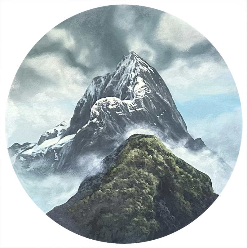 The Veiled Mountain - Mitre Peak