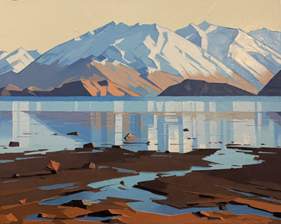On Reflection, Lake Wanaka by John Gillies